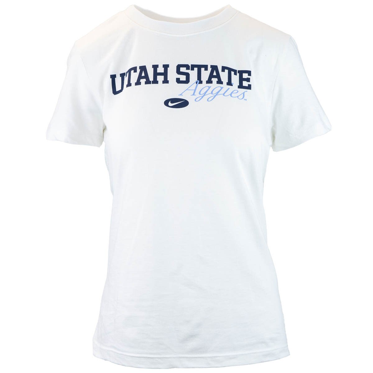 Women's nike utah state aggies white tshirt
